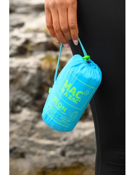 Αδιάβροχο Jacket Mac in a Sac Origin 2 - Neon Blue