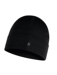 Buff Merinno Heavyweight beanie - Solid Black - 111170.999.10.00