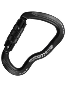 Καραμπίνερ Kong Ferrata Twist Lock Black