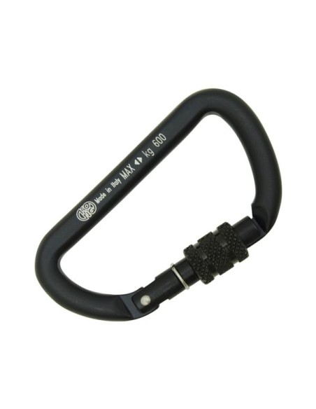 Καραμπίνερ Kong Mini D Screw Black