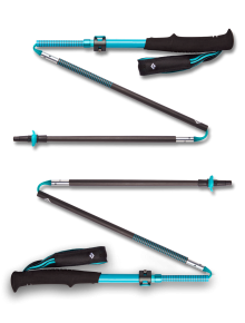 Μπατόν Black Diamond Women's Distance Carbon FLZ Poles - Dark Patina