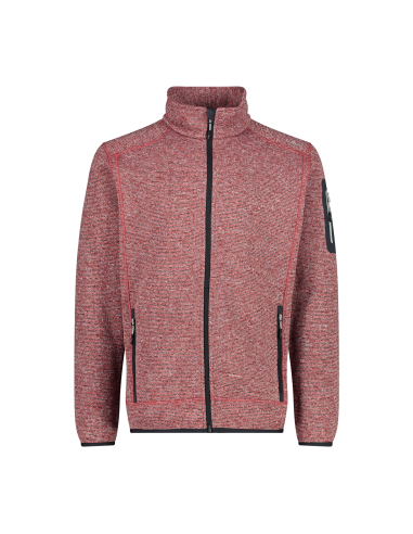 Ανδρικό knit-tech fleece Jacket CMP Ferrari - Anthracite