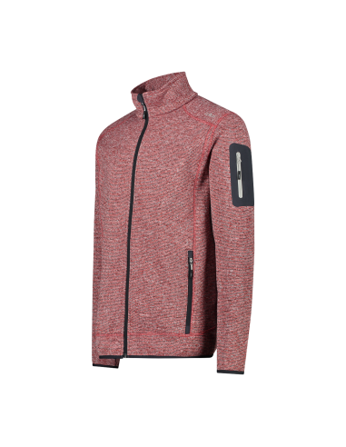 Ανδρικό knit-tech fleece Jacket CMP Ferrari - Anthracite