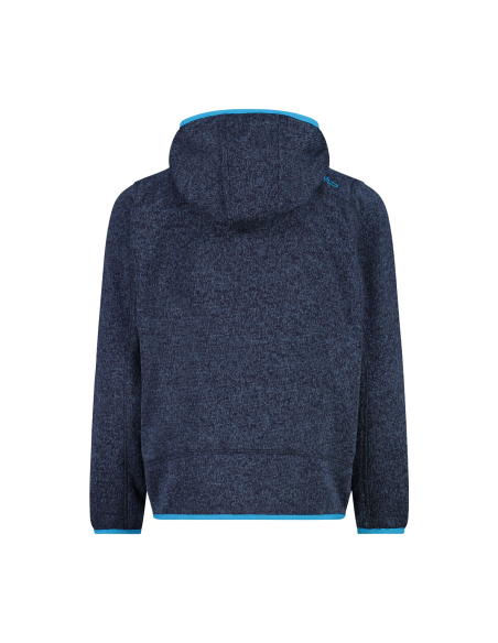 Παιδικό Knit-Tech hooded fleece Jacket CMP B. Blue - Danubio