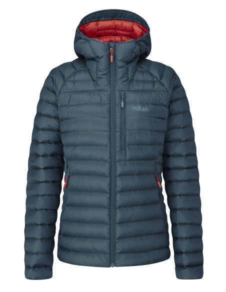 Γυναικείο πουπουλένιο Rab Microlight Alpine Jacket Wmns Orion Blue