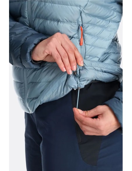Γυναικείο πουπουλένιο Rab Microlight Alpine Jacket Wmns Orion Blue