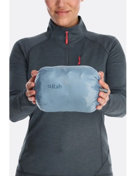 Γυναικείο πουπουλένιο Rab Microlight Alpine Jacket Wmns Orion Blue