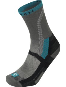 Κάλτσες ορειβασίας Men's Lorpen T3 Light Hiker ECO Grey - Blue