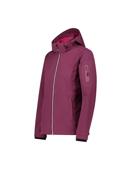 Γυναικείο Softshel Jacket CMP With Detachable Hood Amaranto