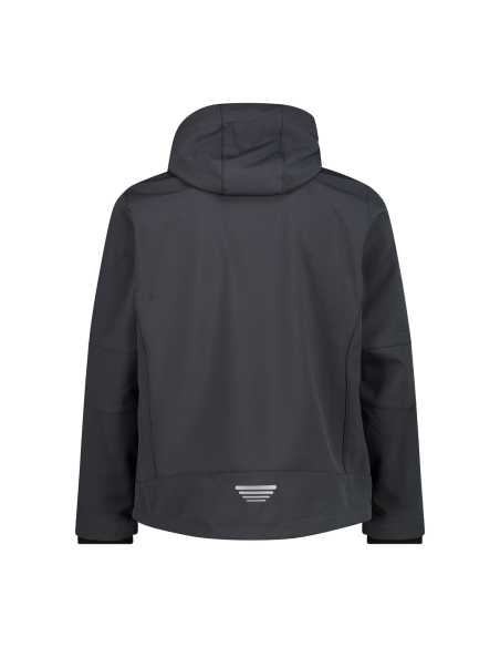 Ανδρικό SoftShell Jacket CMP Zip Hood Antracite - Reef