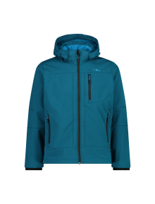 Ανδρικό SoftShell Jacket CMP Zip Hood Deep Lake