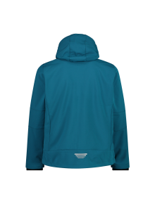 Ανδρικό SoftShell Jacket CMP Zip Hood Deep Lake 2