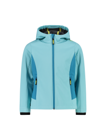 Παιδικό SoftShell Jacket CMP Fix Hood Acqua - Lake