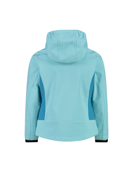 Παιδικό SoftShell Jacket CMP Fix Hood Acqua - Lake