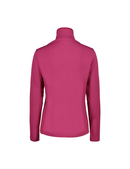 Γυναικείο Fleece CMP Grid Tech Turtleneck Top Sangria