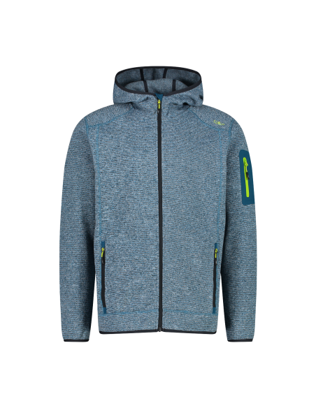 Ανδρικό Fleece Jacket CMP Fix Hood Reef - Deep Lake