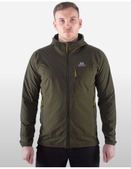 Ανδρικό Softshell Jacket Mountain Equipment Echo Hooded Broadleaf