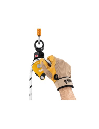 Τροχαλία Petzl Spin L2 με Swivel Yellow