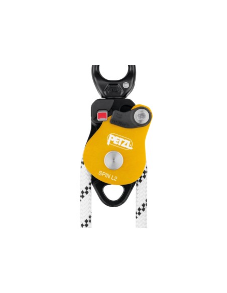 Τροχαλία Petzl Spin L2 με Swivel Black