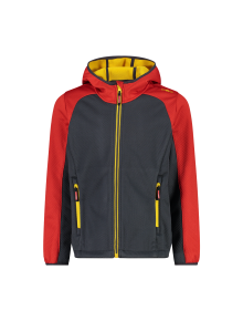 Παιδικό SoftShell Jacket CMP With Honeycomb Texture Titanio