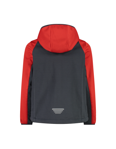 Παιδικό SoftShell Jacket CMP With Honeycomb Texture Titanio