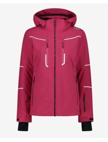 Γυναικείο Μπουφάν CMP 4-Way Stretch Ski Jacket With Laser Inserts Sangria