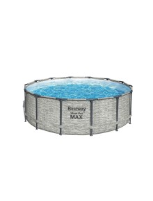 Στρογγυλή πισίνα Bestway Steel Pro MAX Set 4.27 m x 1.22 cm