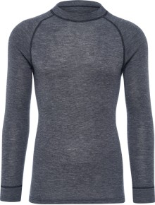 Ανδρική Ισοθερμική Μπλούζα Thermowave Merino (42%) Warm Active (165gsm) Ink Melange