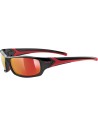 Γυαλία ηλίου sportstyle 211 - Black red - mirror red (S3)