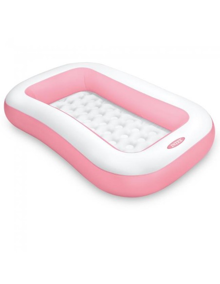 Παιδική πισίνα Intex Rectangular 166x25x10cm Ροζ