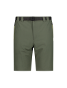 Ανδρική Βερμούδα CMP Trekking pant with integrated belt Oil Green