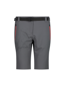 Γυναικεία Βερμούδα CMP 4way stretch bermuda shorts Grey - Campari