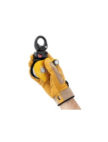 Τροχαλία Petzl Spin L1D με Swivel Yellow 2
