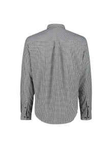 Ανδρικό πουκάμισο SS CMP Checked Anthracite - Bianco 2