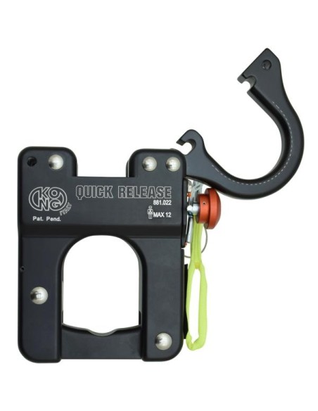 Kong quick release for helicopters evacuation Openable big slot