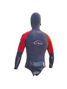 Neopren Seland Aneto Jacket Black-Red 2