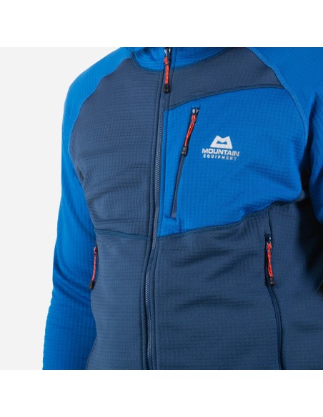 Ανδρικό Fleece Mountain Equipment Eclipse Hooded Jacket Medieval Blue