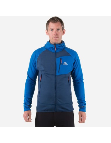 Ανδρικό Fleece Mountain Equipment Eclipse Hooded Jacket Medieval Blue