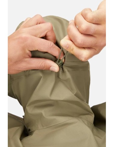 Ανδρικό Αδιάβροχο Rab Downpour Eco Jacket Army - Aspen Green
