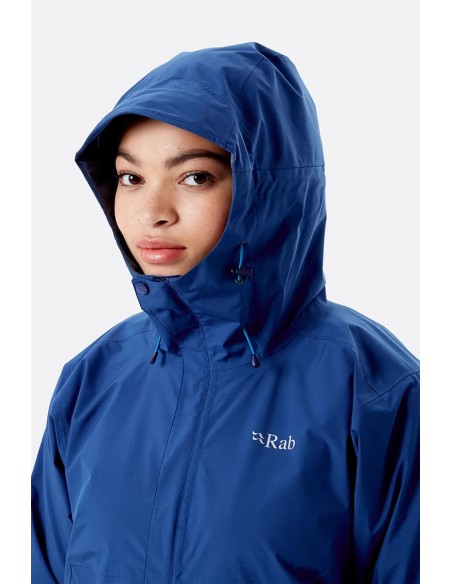 Γυναικείο Αδιάβροχο Rab Downpour Eco Wmns Black