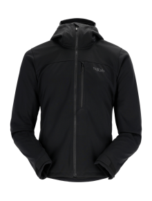 Ανδρικό Softshell Jacket Rab Scimitar Windstopper Black