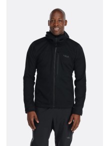 Ανδρικό Softshell Jacket Rab Scimitar Windstopper Black 2