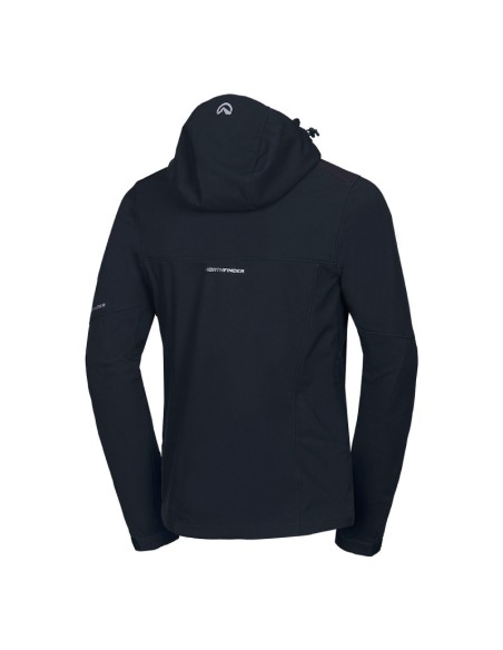 Men's Outdoor hoody softshell jacket 3L Morris Black