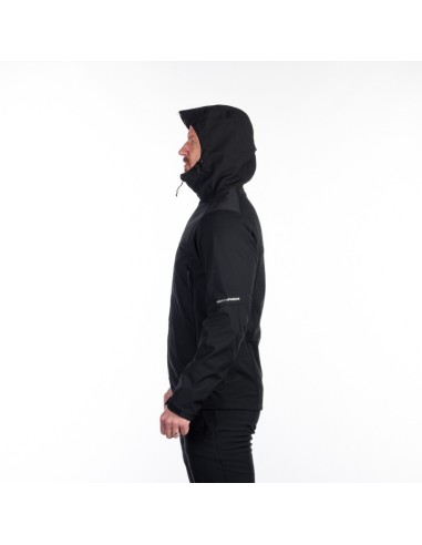 Men's Outdoor hoody softshell jacket 3L Morris Black