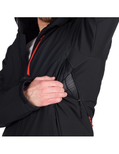 Men's Ski softshell insulated jacket Arnold Black