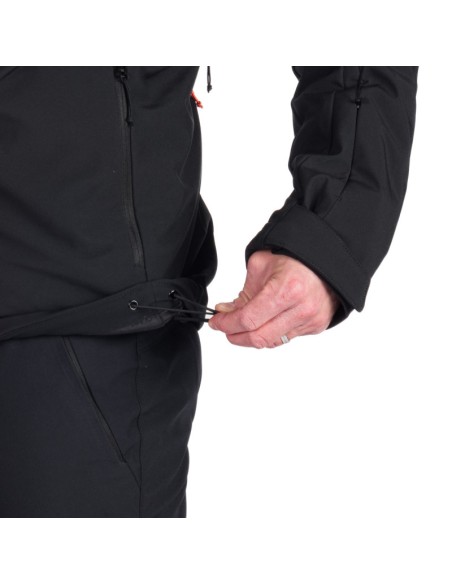 Men's Ski softshell insulated jacket Arnold Black