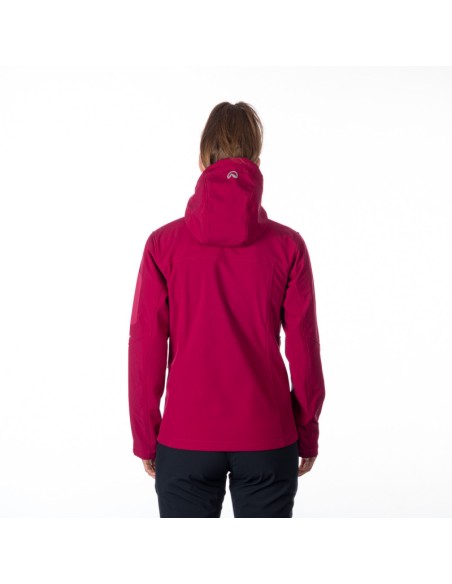 Women's travel elegant softshell jacket 3L Jeanne Cherry