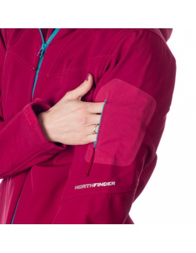 Women's travel elegant softshell jacket 3L Jeanne Cherry