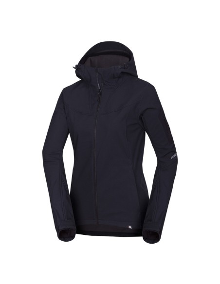 Women's travel elegant softshell jacket 3L Jeanne Black