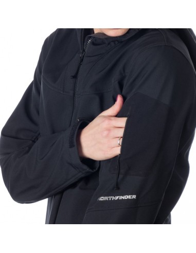 Women's travel elegant softshell jacket 3L Jeanne Black